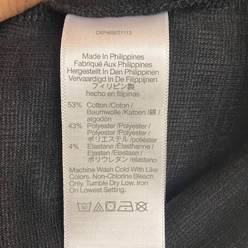 NEW Madewell Black Dolman Sleeve Dress Size Medium - Picture 6 of 6